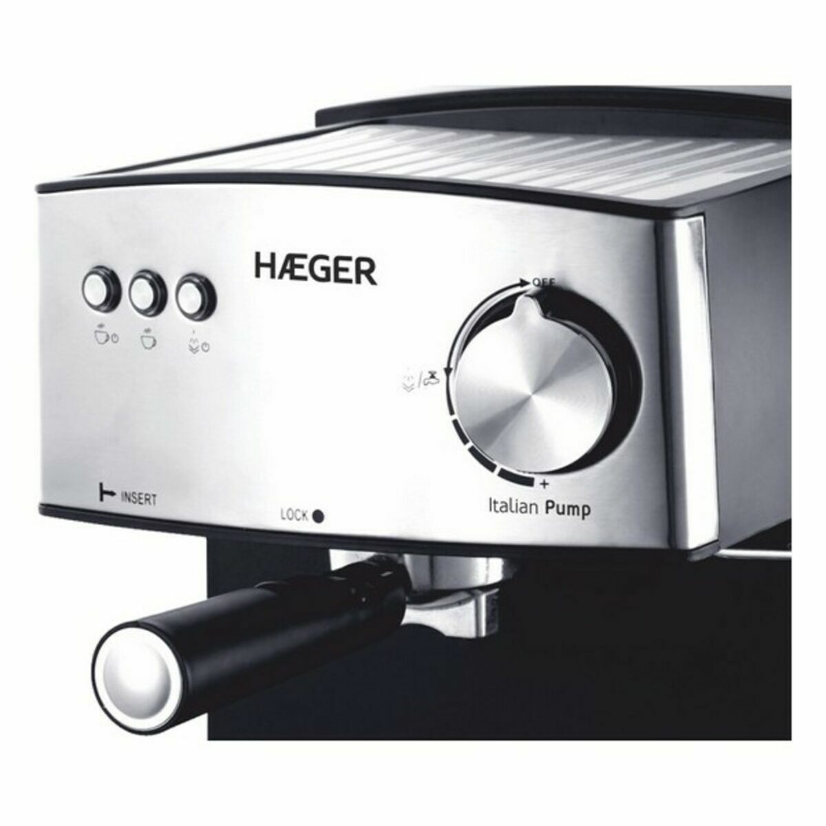 Экспресс-кофеварка с ручкой Haeger CM-85B.009A Разноцветный 1,6 L-2