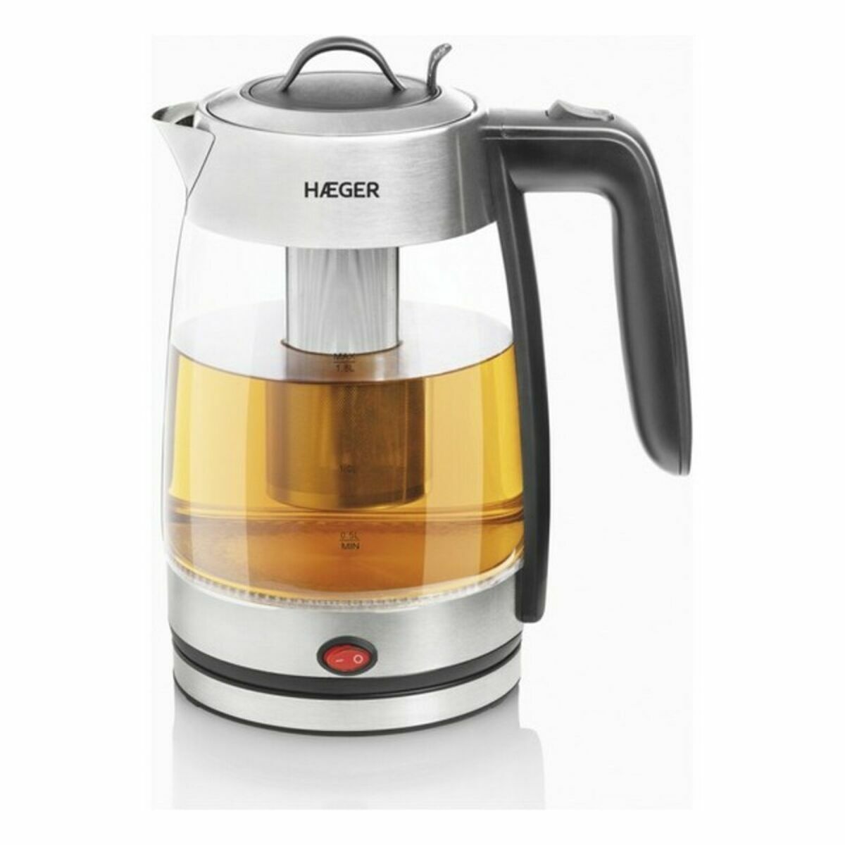 Электрочайник и Заварник Haeger EK-22F.020A Белый Нержавеющая сталь 2200 W-2