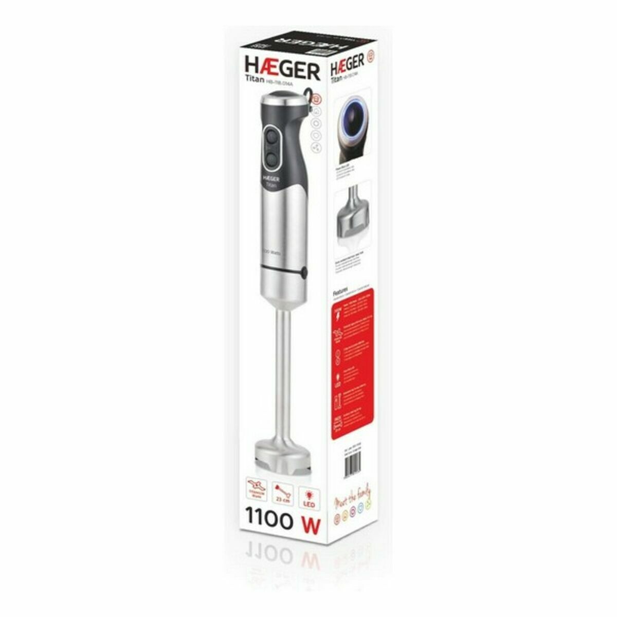 Ручной миксер Haeger HB-11B.014A Чёрный 1100 W 1100 W-2