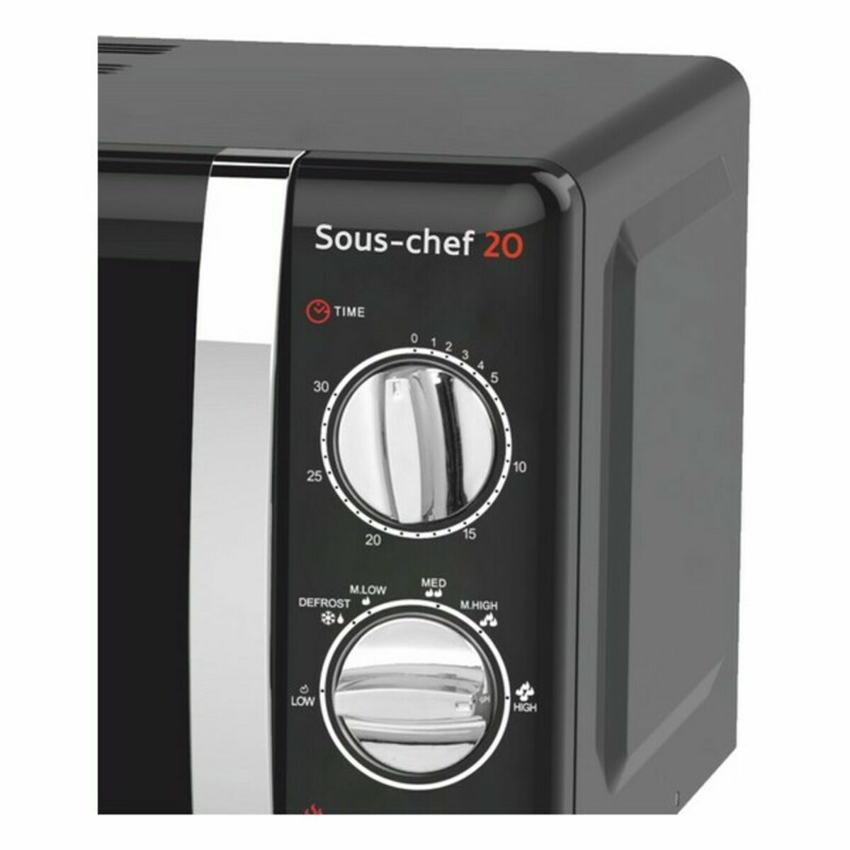 Микроволновая Печь с Грилем Haeger MW-70B.007A 20 L Чёрный 700W-3