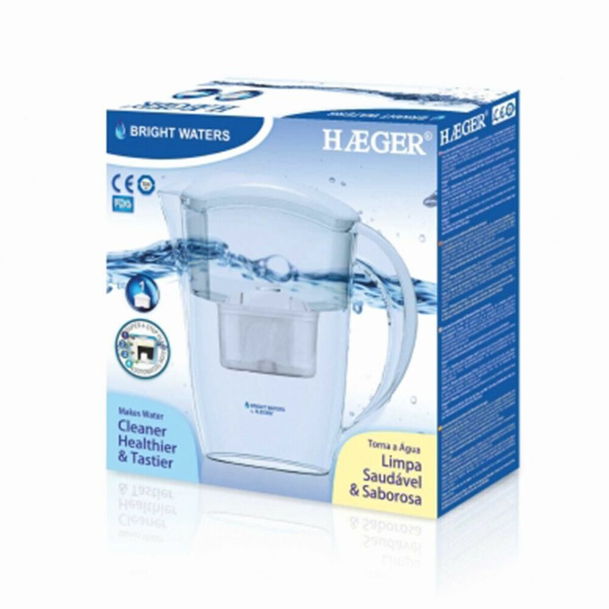 Кружка-фильтр Haeger WJ-24W.004A Белый 2,4 L-3