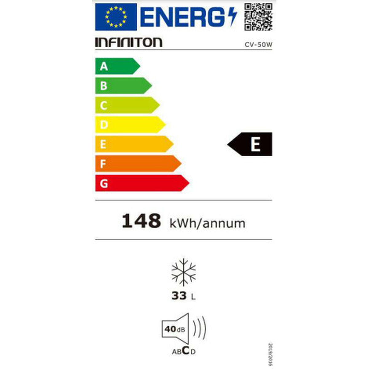 Морозильная Камера Infiniton CV-50W Белый-4