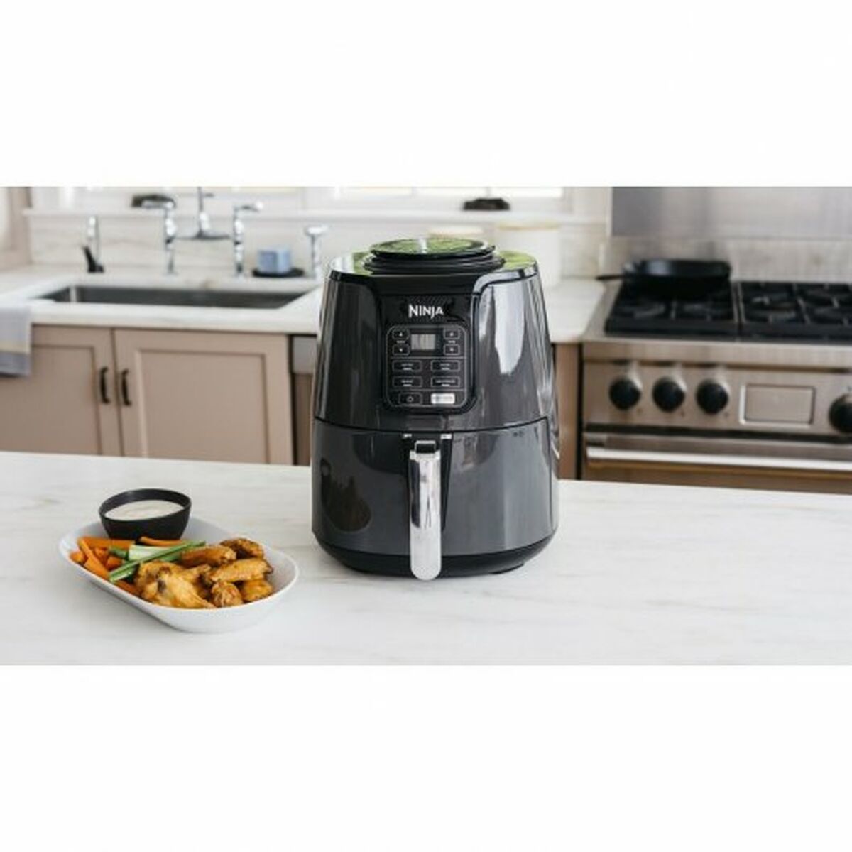 Аэрофритюрница NINJA AF100 Чёрный 3,8 L 1500 W-5