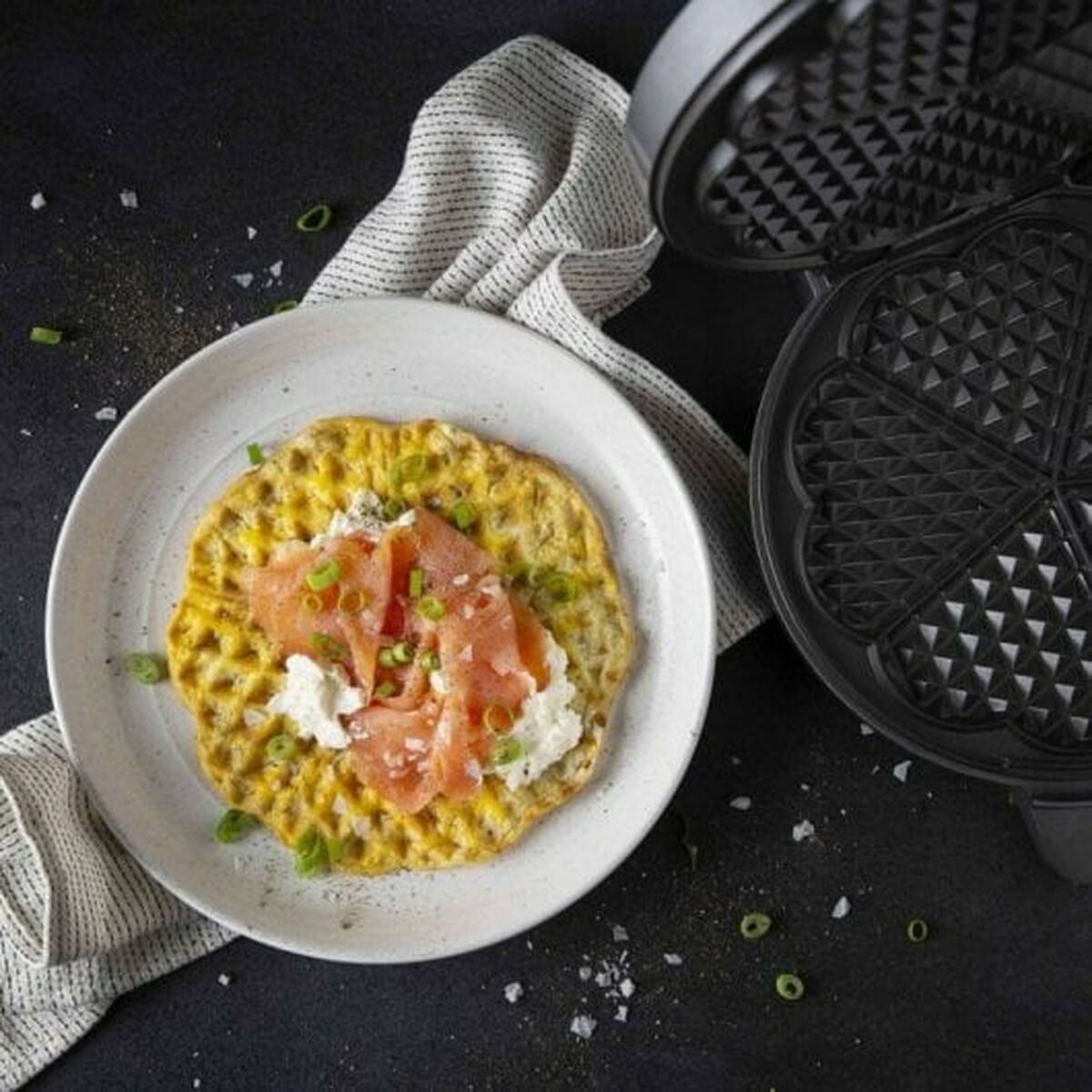 Prenses 132380 Deluxe 1200 W Waffle Demir-2