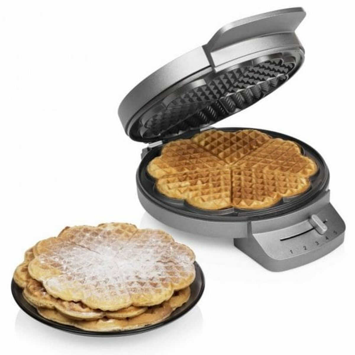 Prenses 132380 Deluxe 1200 W Waffle Demir-8