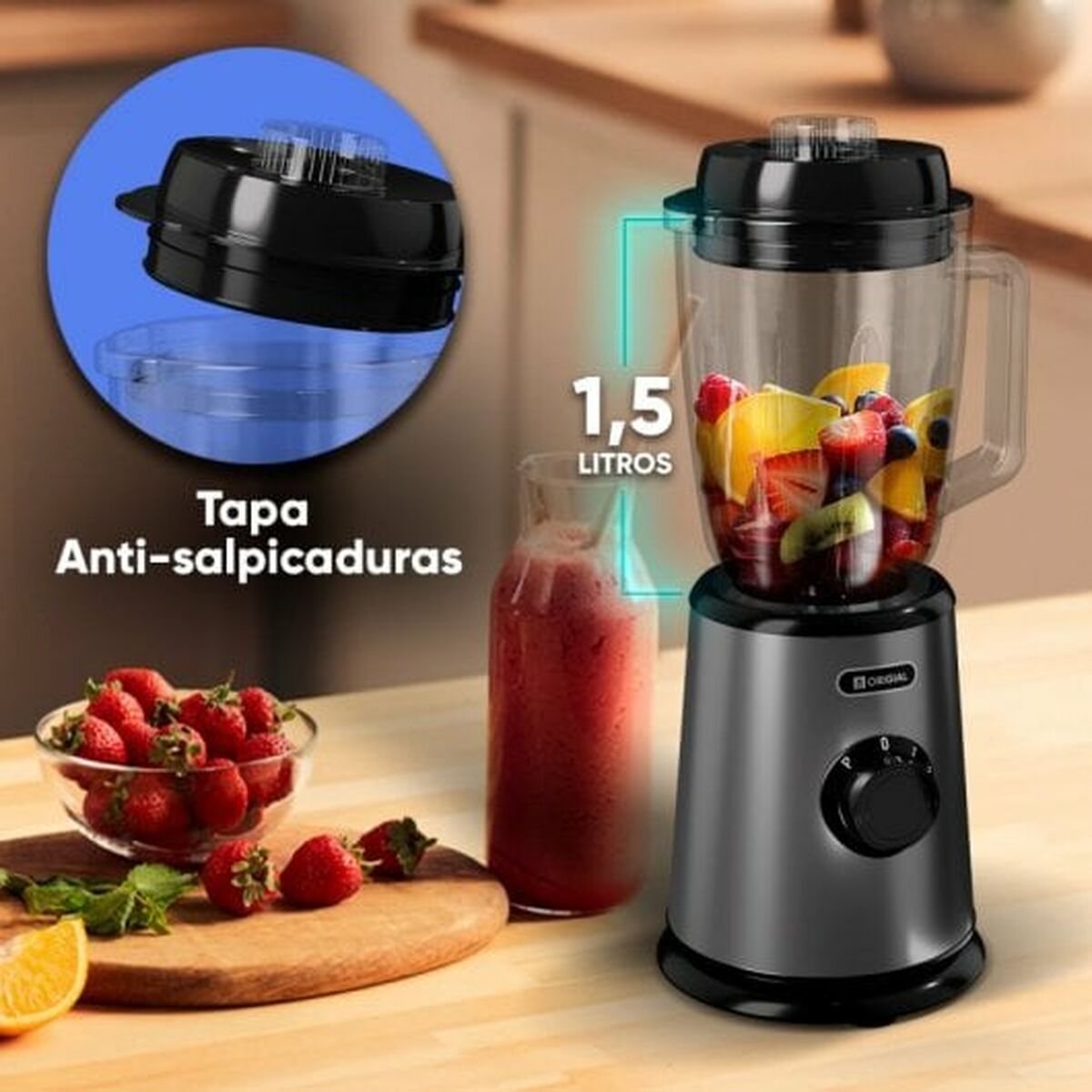 Миксер с колбой Origial Blend&Mix 1000 800 ml 1000 W-7