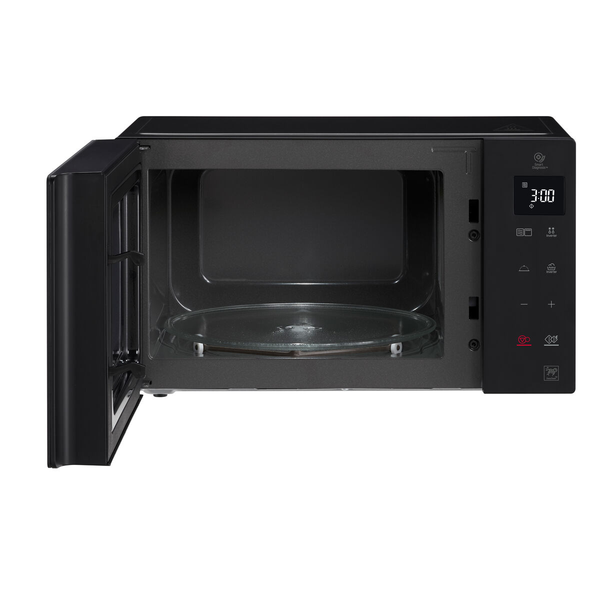 Микроволновая Печь с Грилем LG 25 L 1000W Чёрный 23 L-3