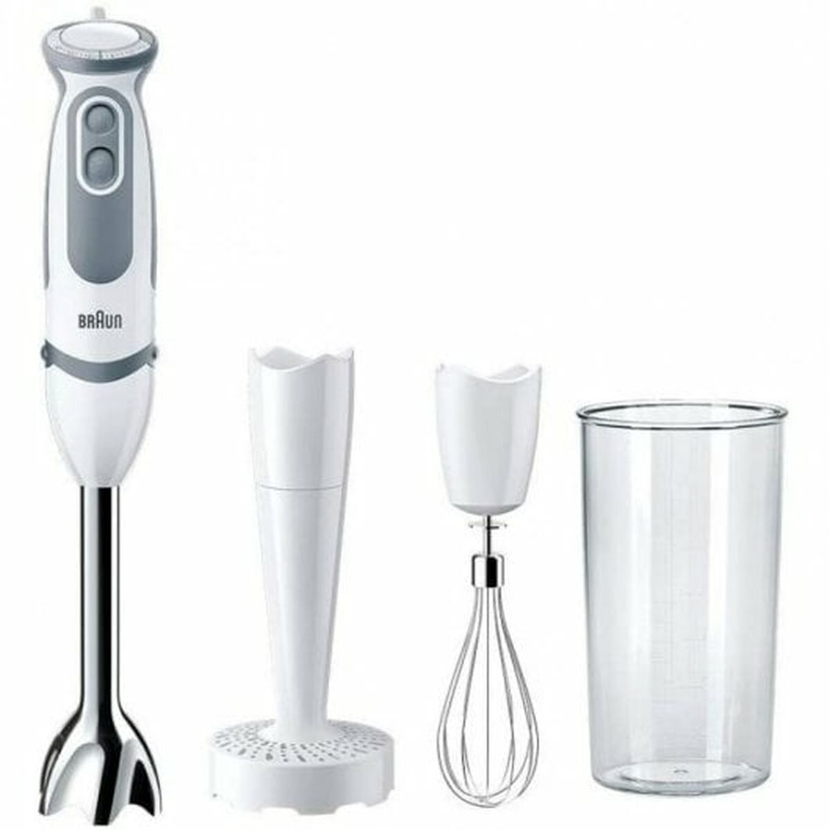 Hand mixer Braun MQ 5207 1000 W White White/Grey 600 ml-2