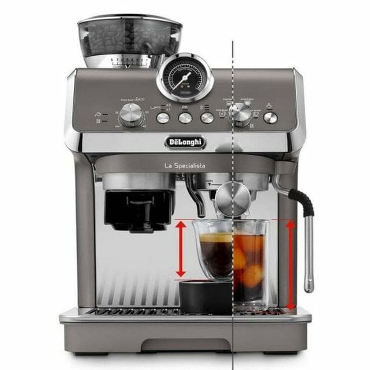 Экспресс-кофеварка с ручкой DeLonghi La Specialista Arte Evo EC9255.T-2