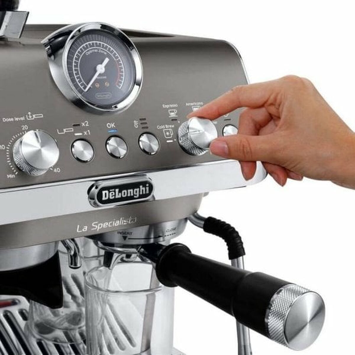 Экспресс-кофеварка с ручкой DeLonghi La Specialista Arte Evo EC9255.T-3