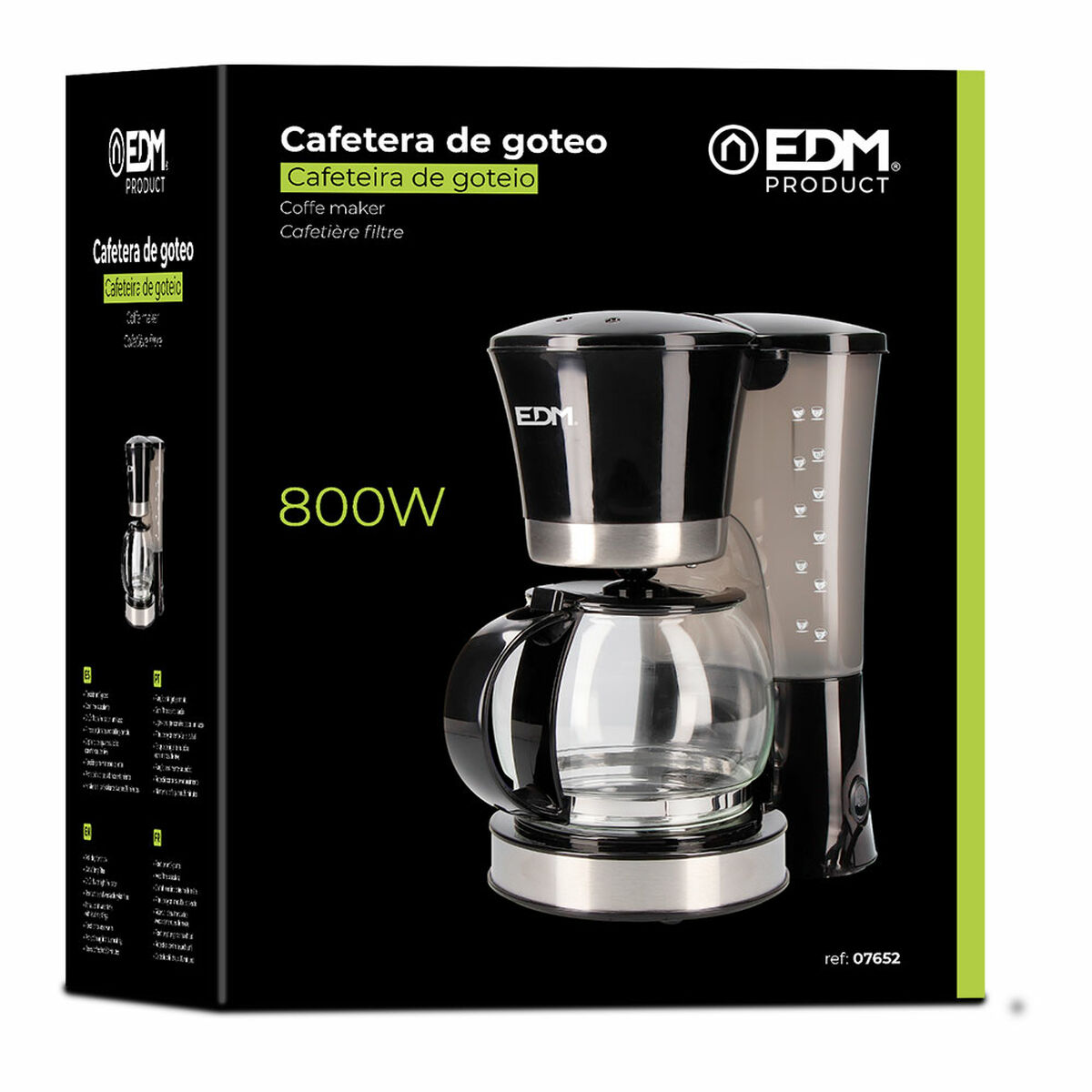 Капельная кофеварка EDM 800 W-2