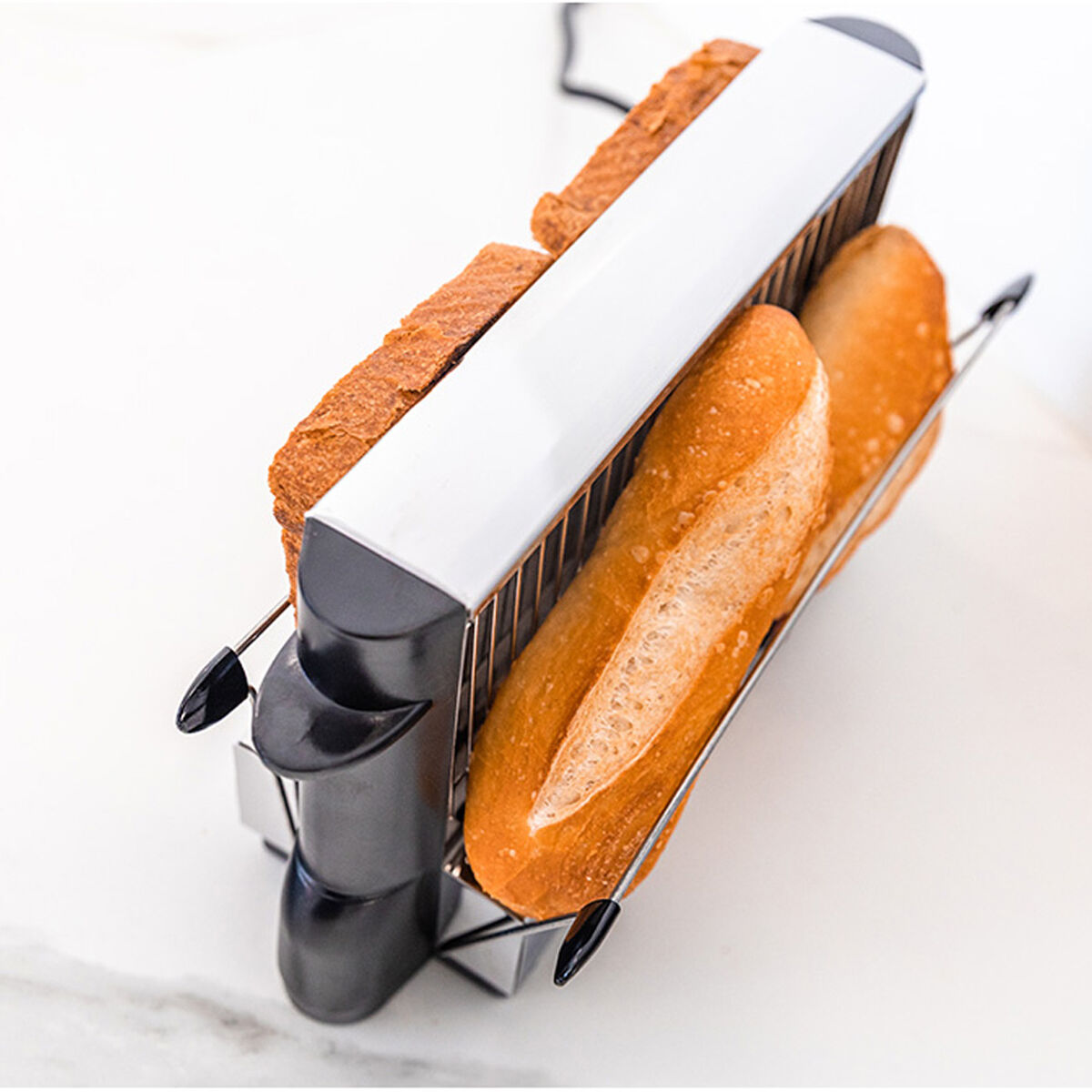 EDM 700 W chrome toaster-4