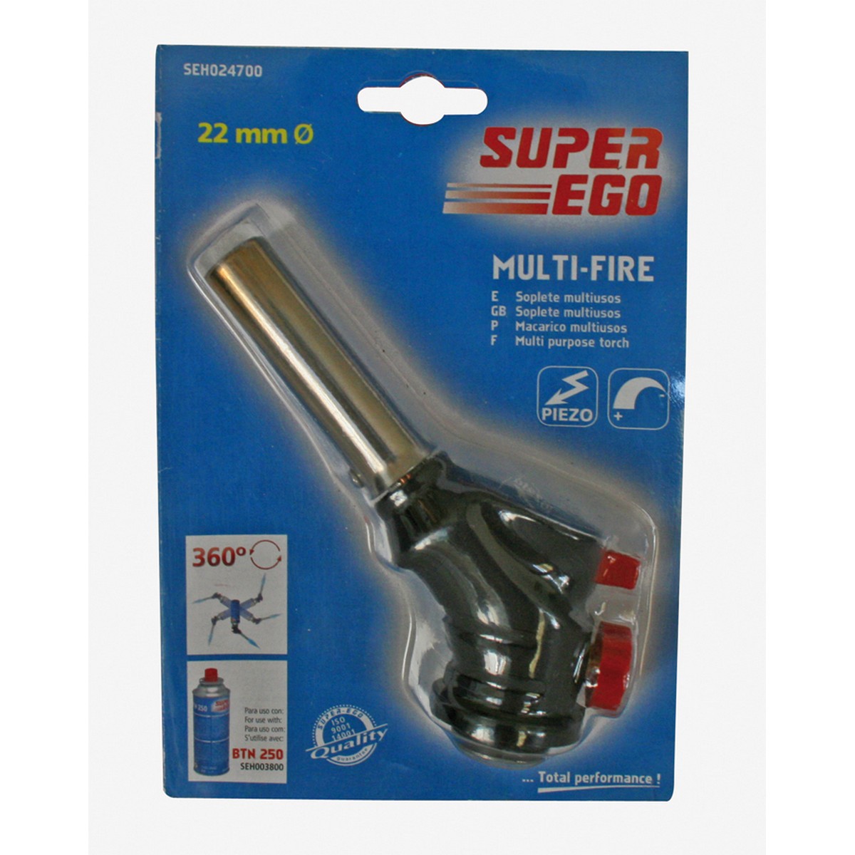 Cooking burner Super Ego Multi-Fire Black-2