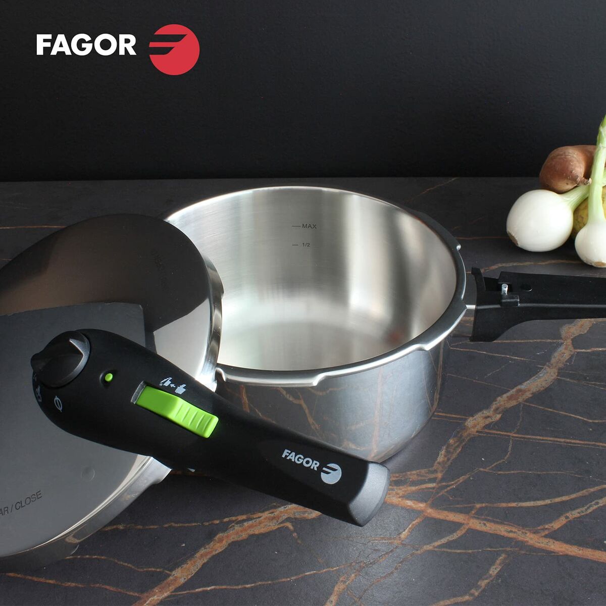 Სკარლეტის ნაკრები Fagor Rapid უჟანგავი ფოლადი 18/10 2 საგნები-8