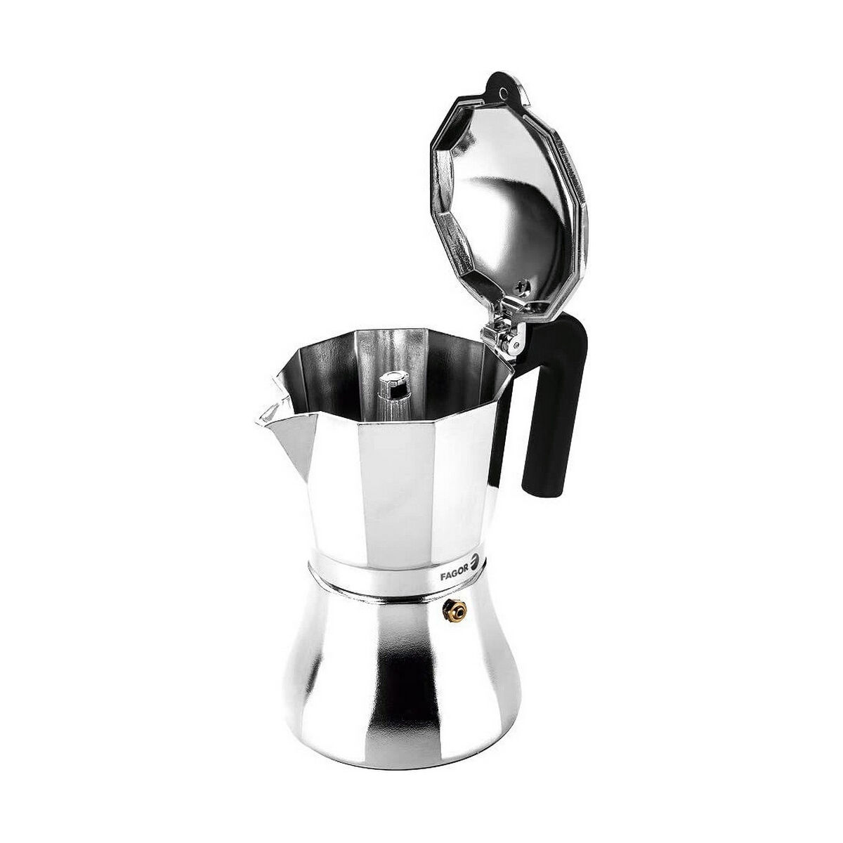 Итальянская Kофеварка FAGOR Cupy Алюминий (9 Чашки)-4