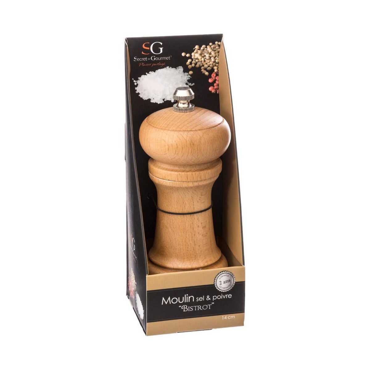 Mill for Salt and Pepper 2-in-1 Secret de Gourmet-3