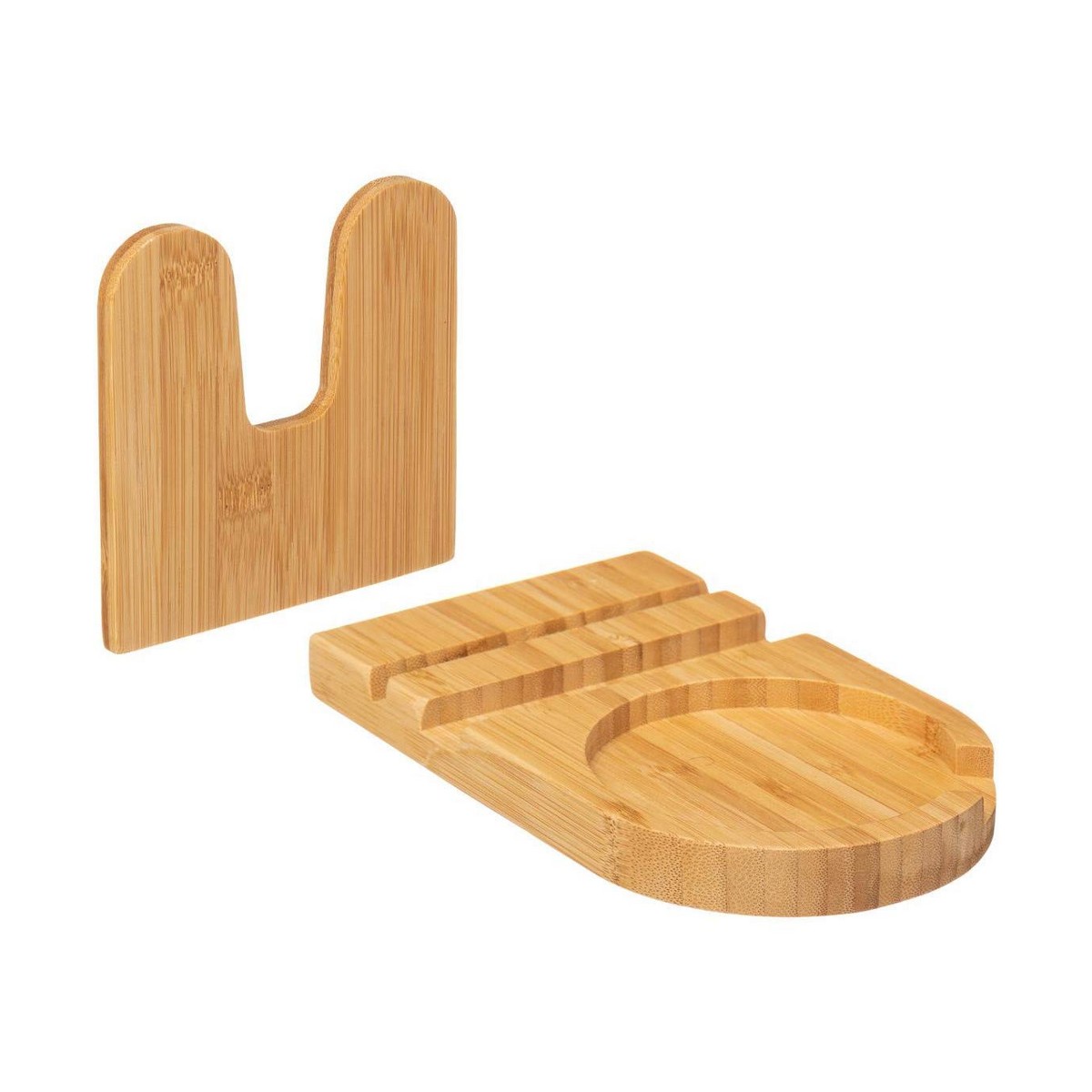Secret de Gourmet Bamboo Spoon Holder (20 x 12.5 x 12 cm)-2