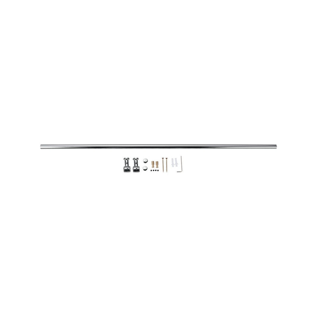 Metaltex Lonardo Kitchen Paper Holder Stainless Chrome Steel (78 cm)-2