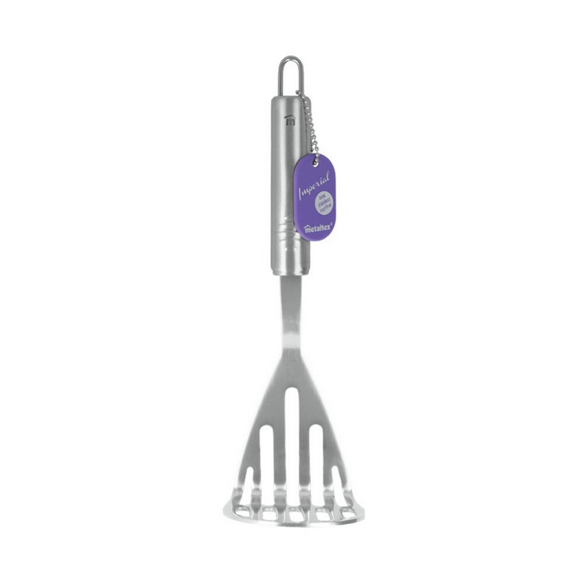 Metaltex Imperial Stainless Steel Potato Grinder (7 x 7.8 x 25.4 cm)-2