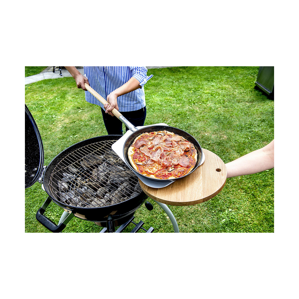 Pala per pizza Fackelmann Pizza 30,6 x 90 x 3 cm Marrone-3