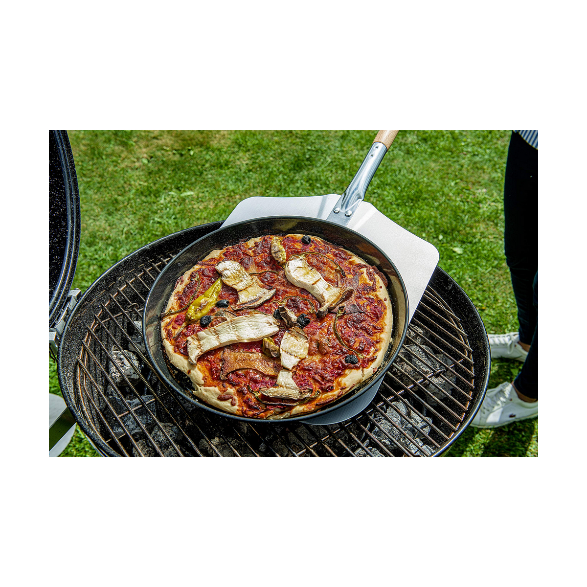 Pala per pizza Fackelmann Pizza 30,6 x 90 x 3 cm Marrone-4
