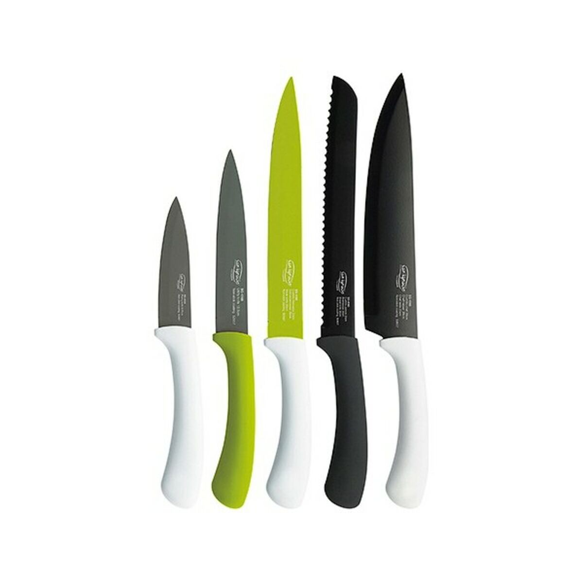 Набор ножей San Ignacio green sg4165 Нержавеющая сталь 5 Предметы 5 штук (5 pcs)-4