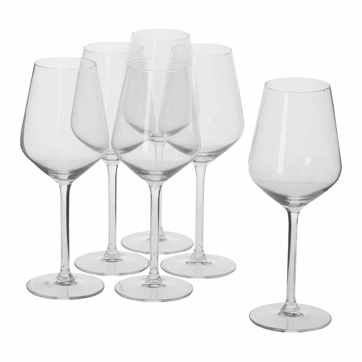 Set of wine glasses Alpina Прозрачный 370 ml (6 штук)-2