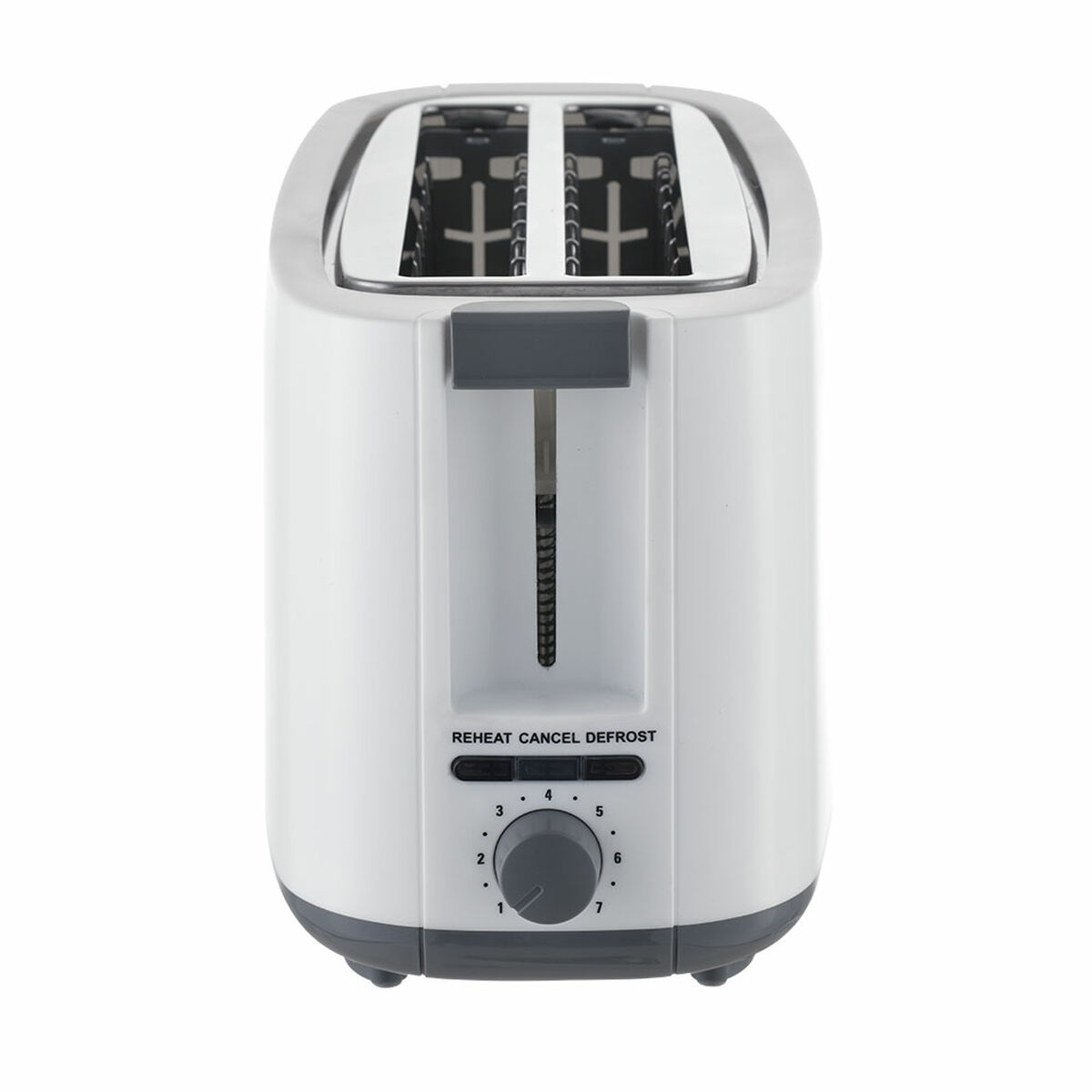 Тостер EDM White Design Двойной слот 1400 W-2