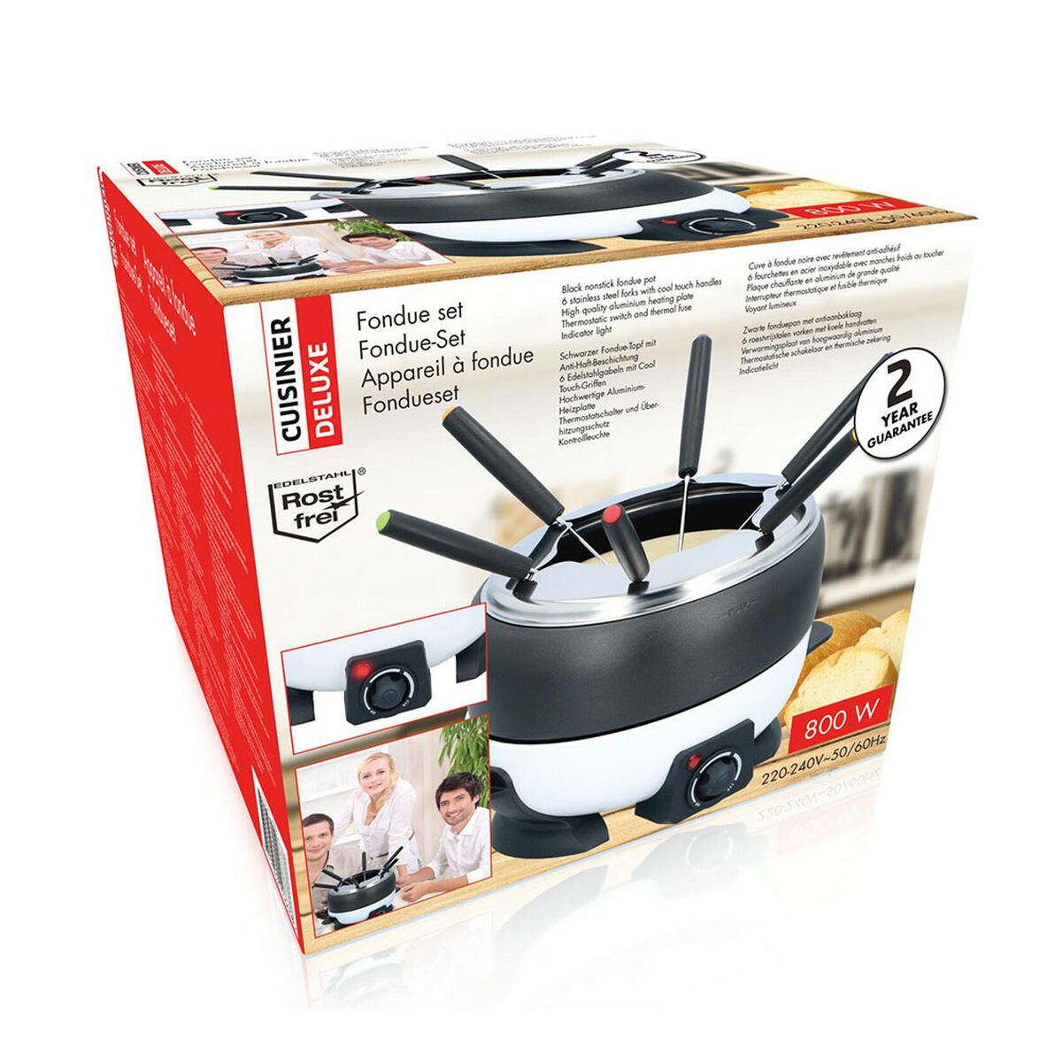 Аппарат для фондю Cuisinier Deluxe-2