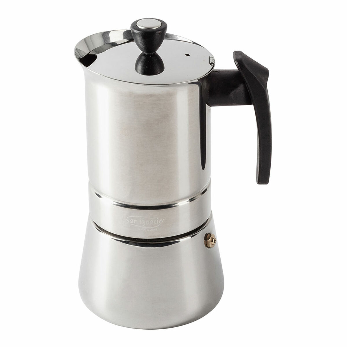Итальянская Kофеварка San Ignacio Moods SG-3593 Нержавеющая сталь 4 Чашки-2