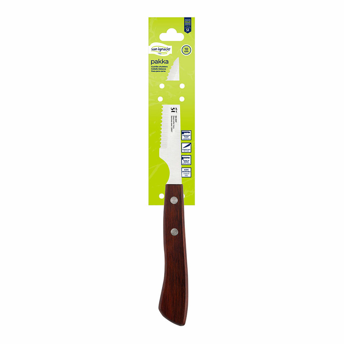 Нож для мяса San Ignacio Alcaraz BGEU-2651 Нержавеющая сталь 11 cm-2