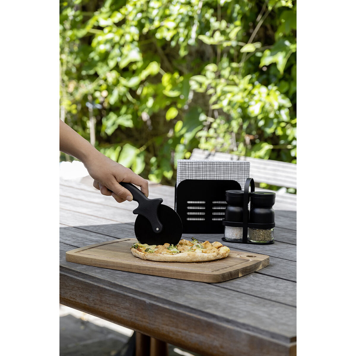 Pizza cutter Wenko Volo 55054100 Black-2