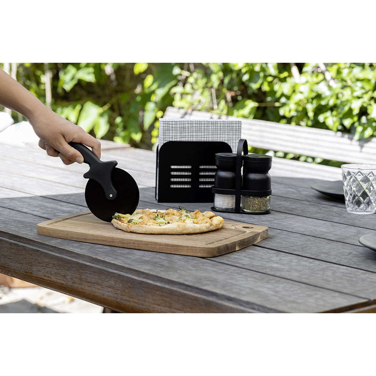 Pizza cutter Wenko Volo 55054100 Black-3