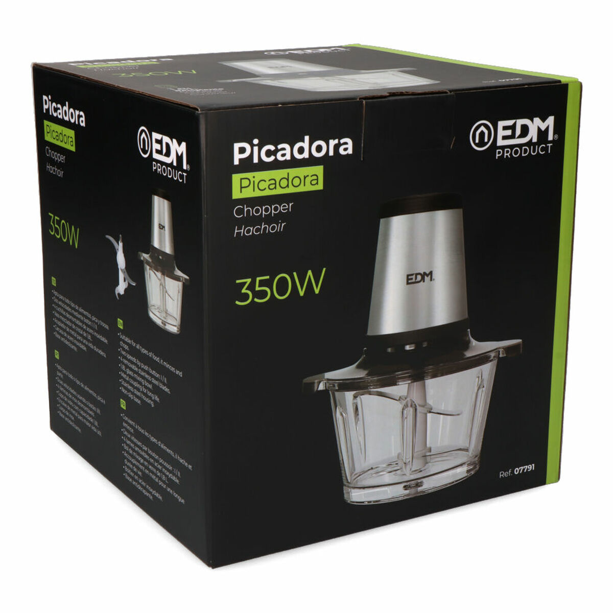 Мясорубка EDM 07791 Нержавеющая сталь 350 W 1,8 L-5