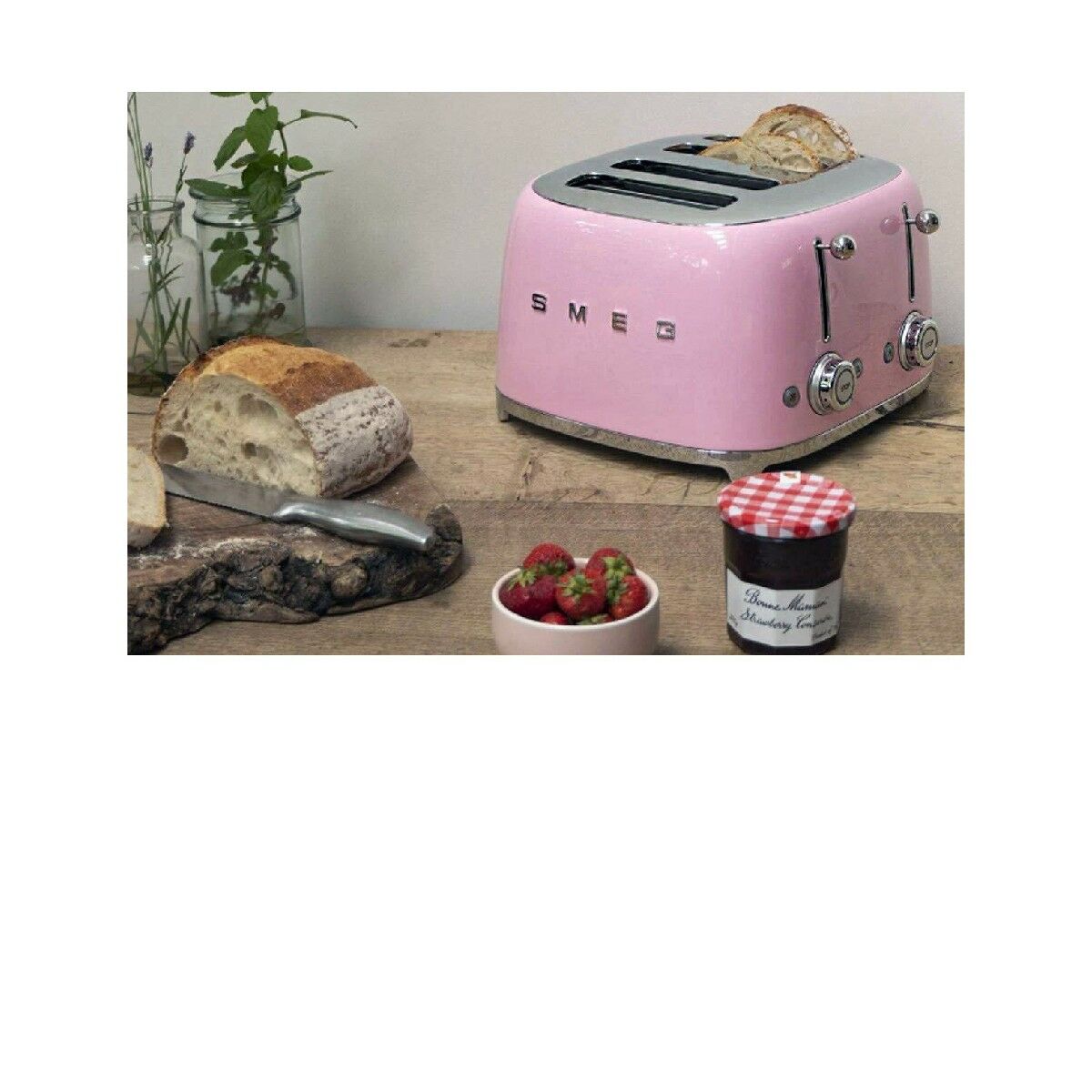Smeg Toaster TSF03PKEU Pink 2000 W-3