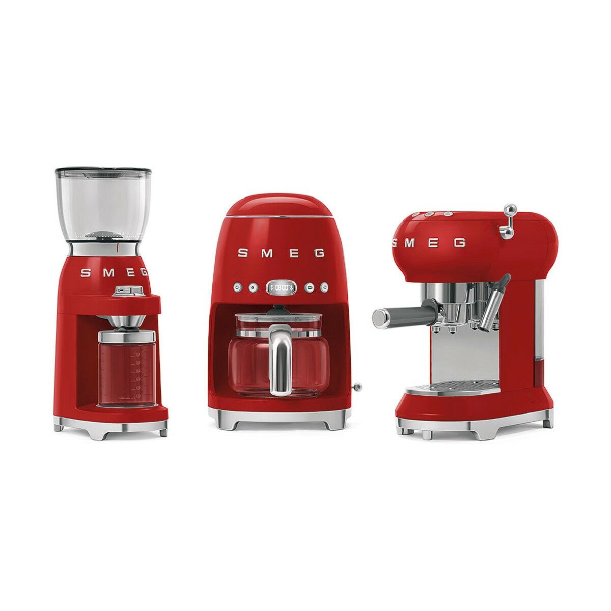Электрический шлифовальный станок Smeg Cgf01rdeu 150 W Красный 1 L-2