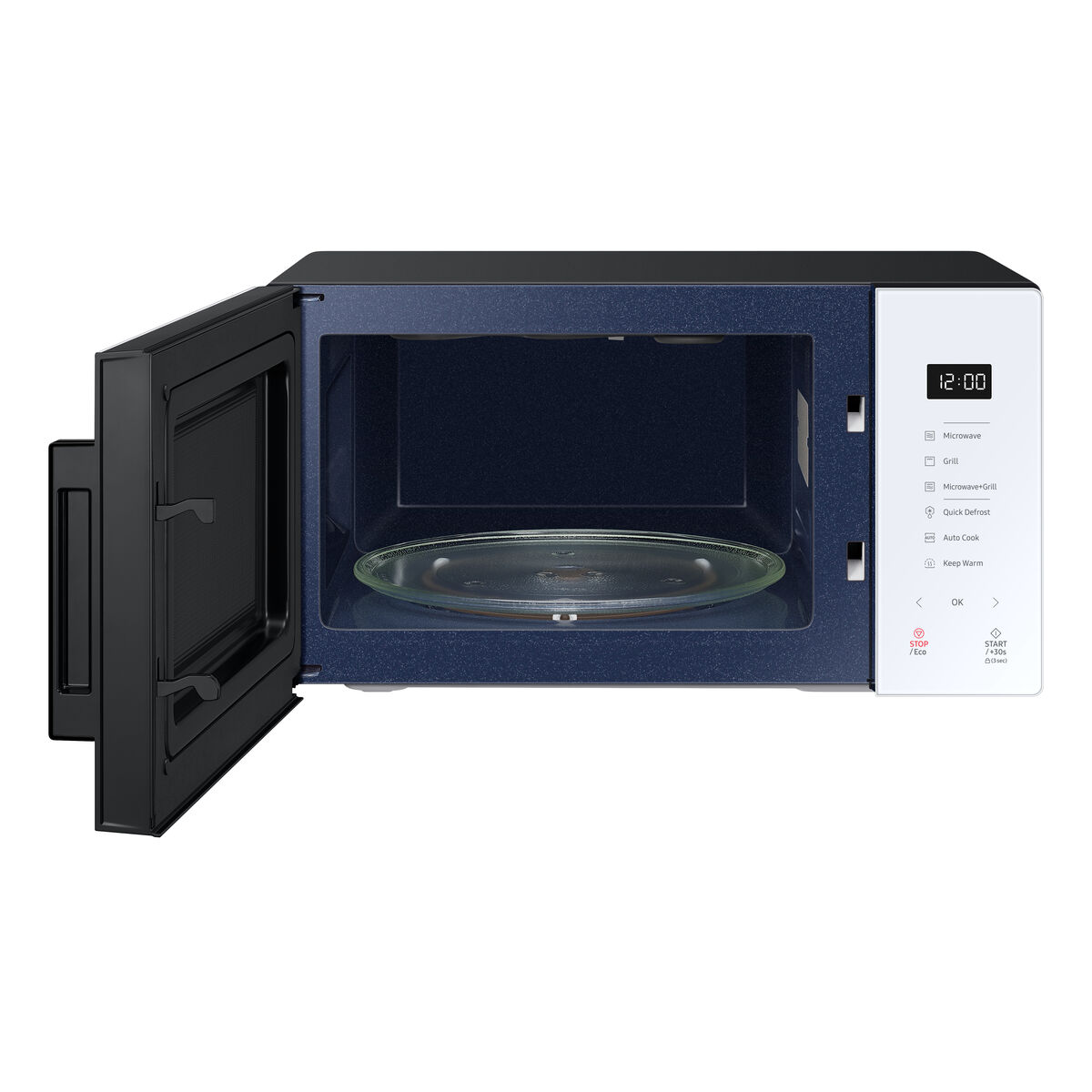 Микроволновую печь Samsung MW5000T Белый 800 W 23 L-2