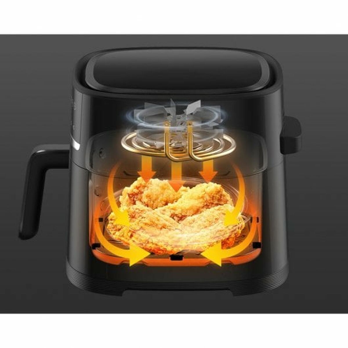Аэрофритюрница Xiaomi BHR6942EU Чёрный 1500 W 6 L-5
