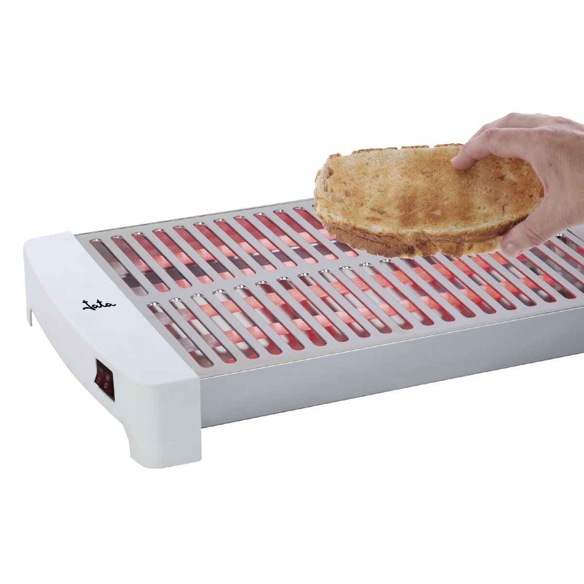 JATA 1000 W Toaster White-3