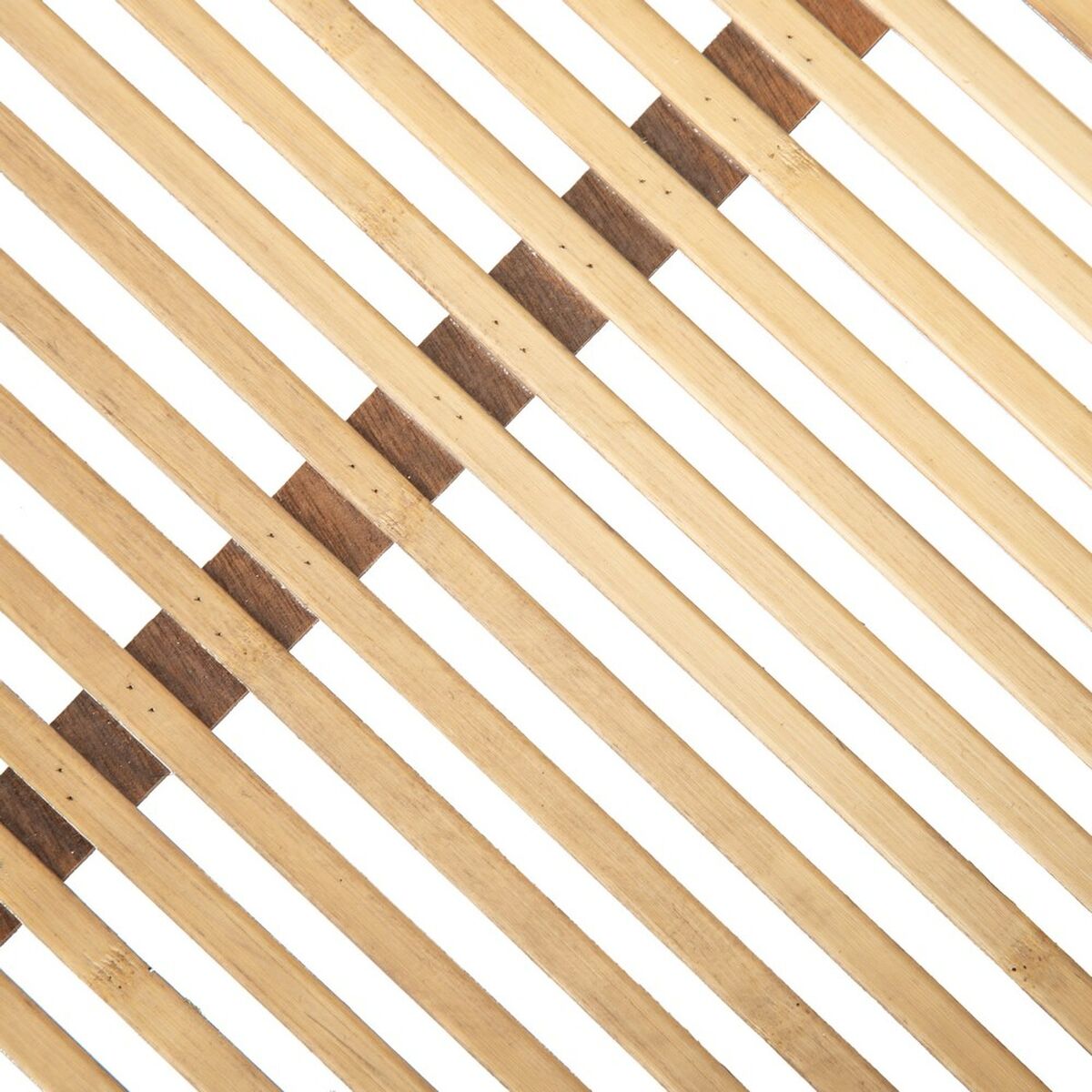 Поднос для закусок 50 x 50 x 9,5 cm Натуральный ротанг (2 штук)-2