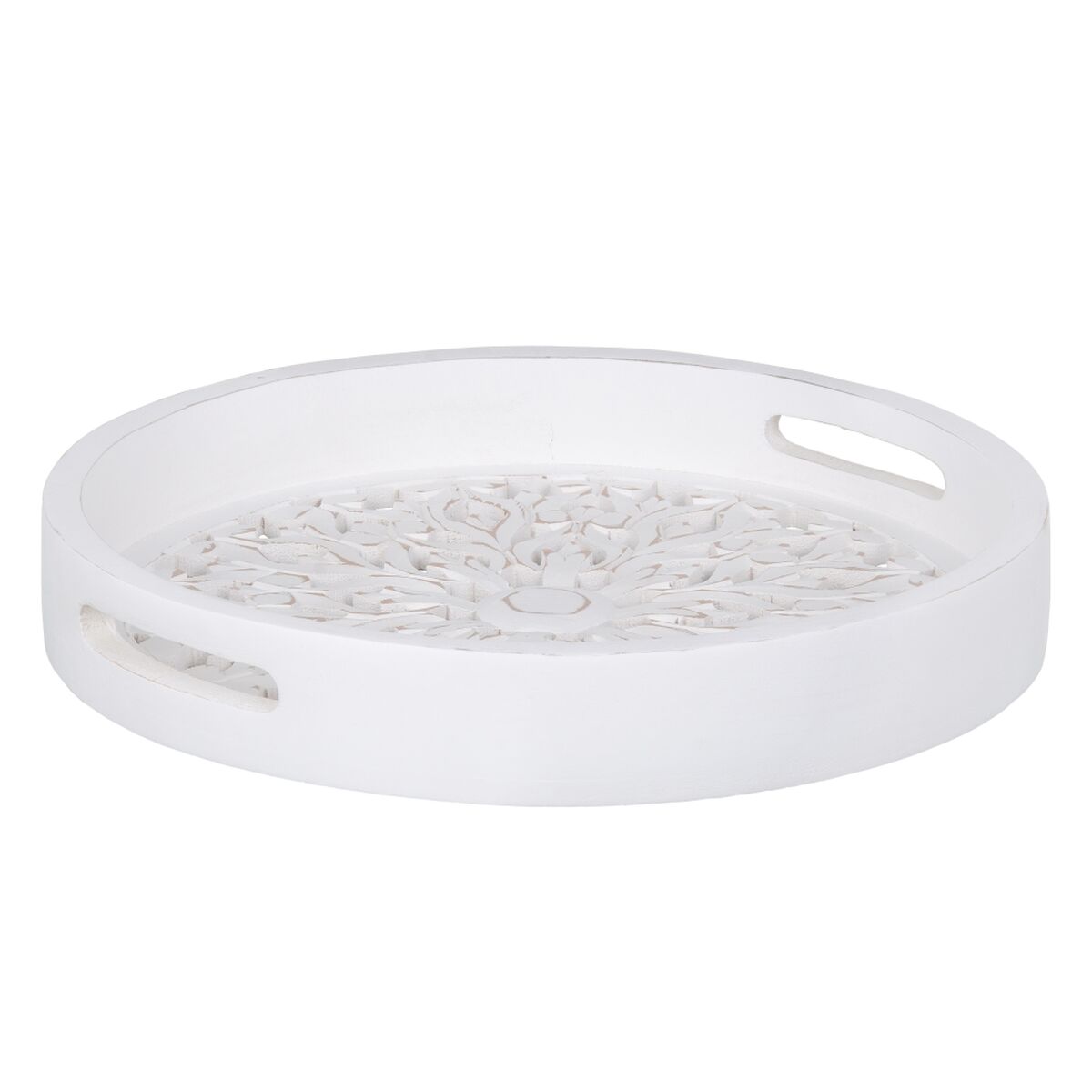 Snack tray White 3 Items DMF-7