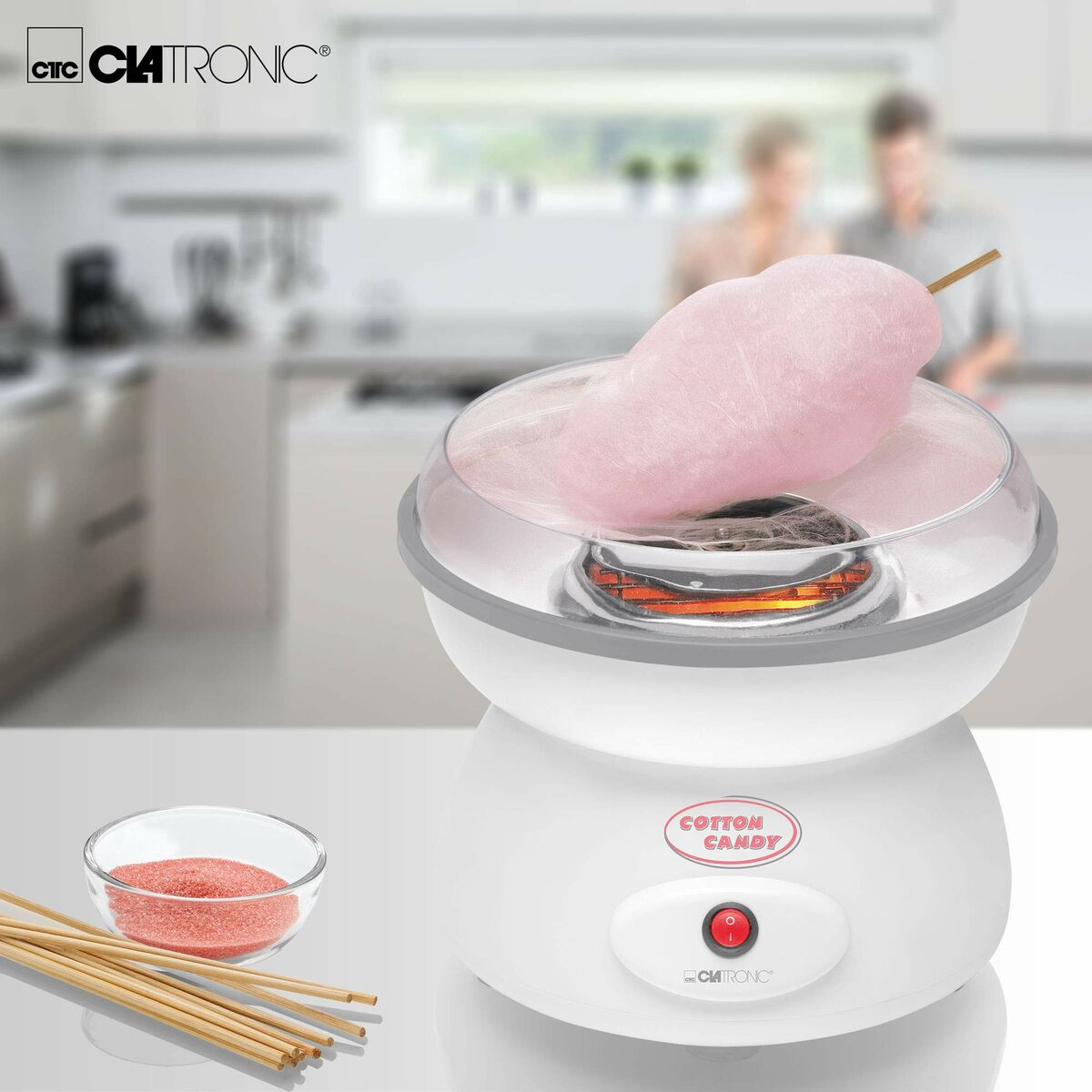 Máquina de algodão doce Clatronic ZWM 3478-4
