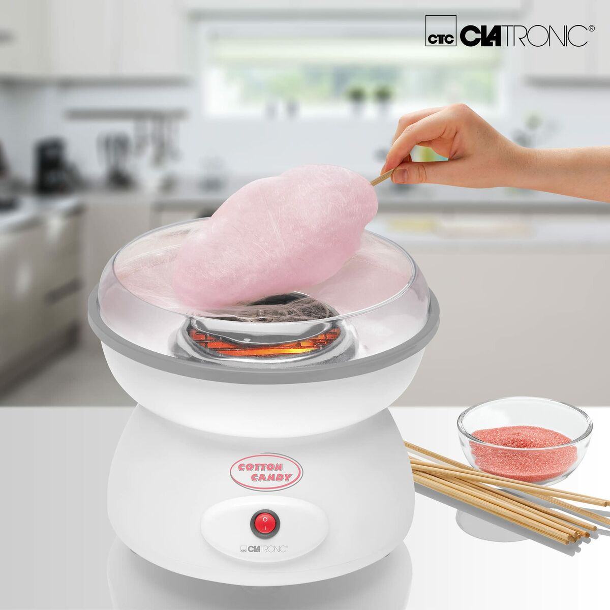 Máquina de algodão doce Clatronic ZWM 3478-5