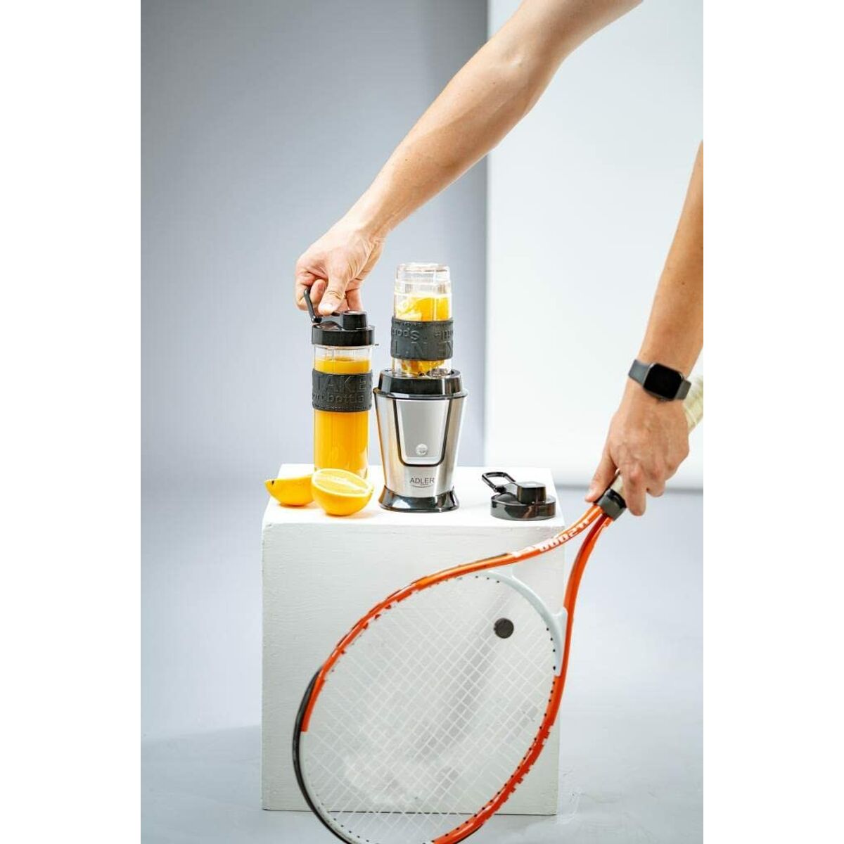 Миксер с колбой Adler AD 4081 Серебристый 500 W 0,5 L-4
