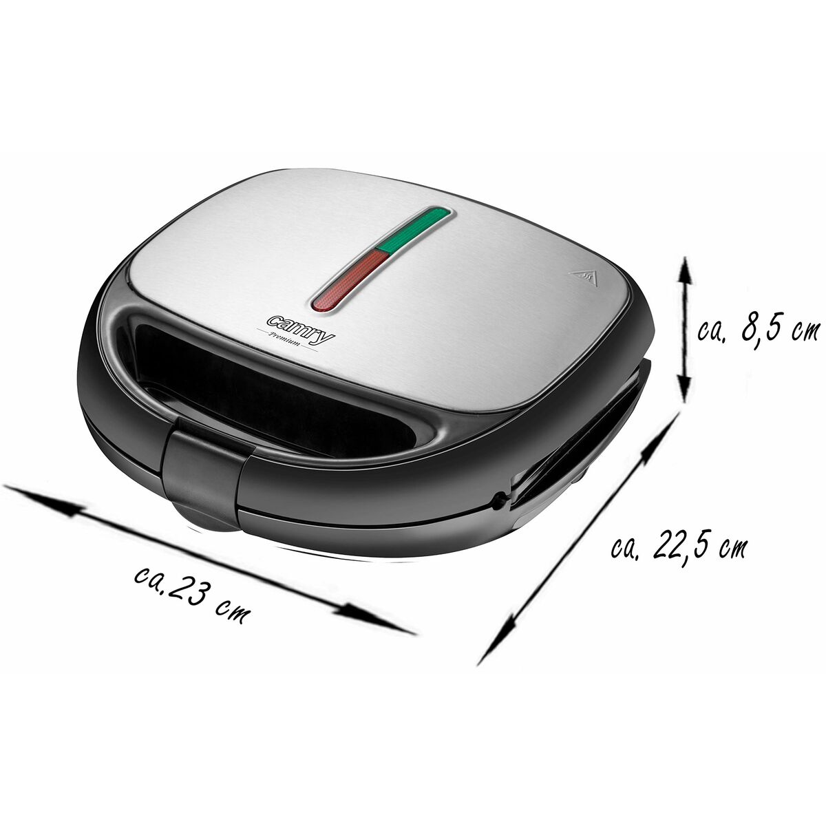 Бутербродница Adler CR 3042 Чёрный 1200 W-8