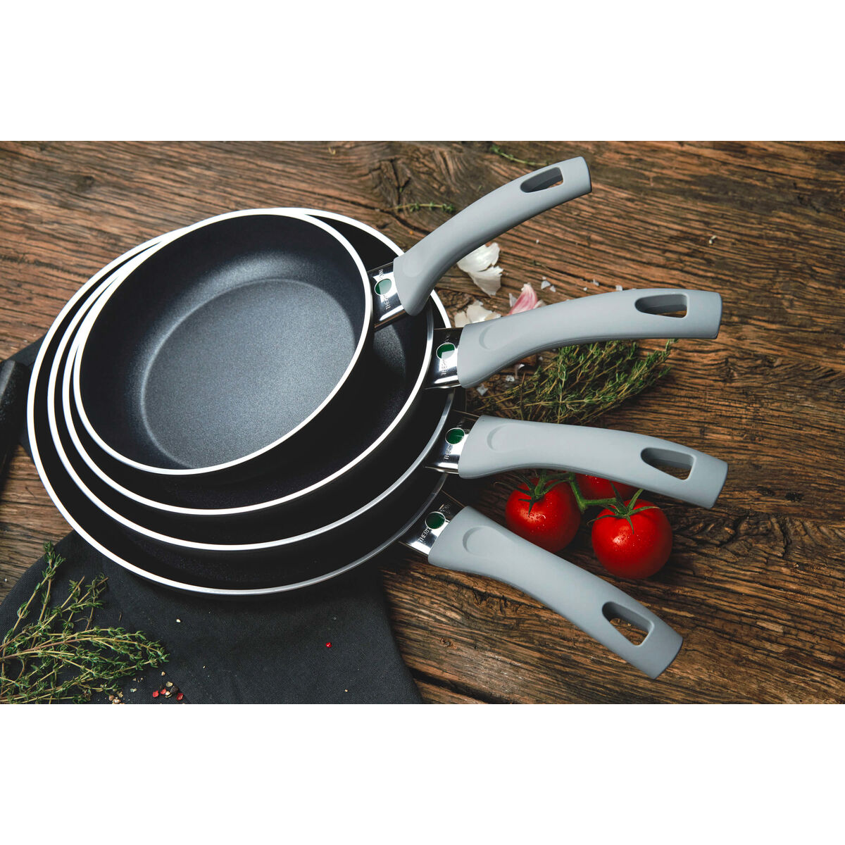 Сковорода Ballarini 75003-049-0 Чёрный Алюминий 1 Предметы Ø 24 cm-7