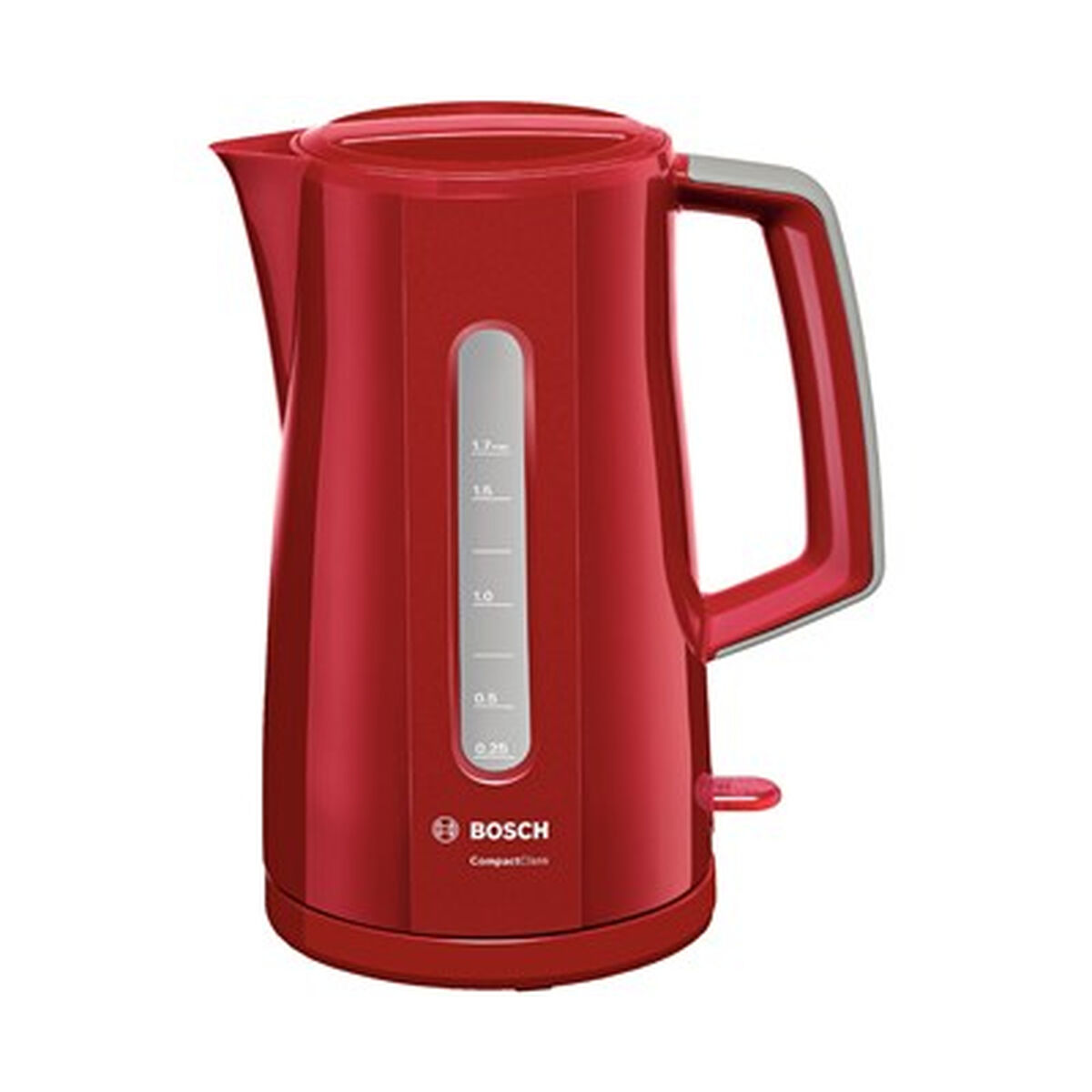 Чайник BOSCH TWK3A014 Красный да Нержавеющая сталь Пластик Пластик/Нержавеющая сталь 2400 W 1,7 L-6