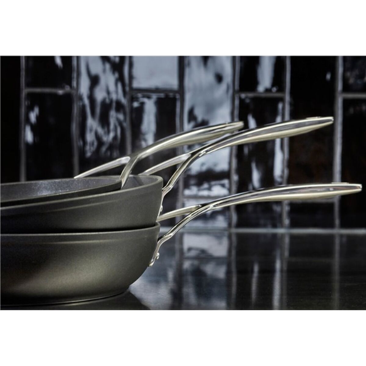 Frying Pan Demeyere 40851-048-0 Black Steel Stainless Steel Aluminum Ø 28 cm-4