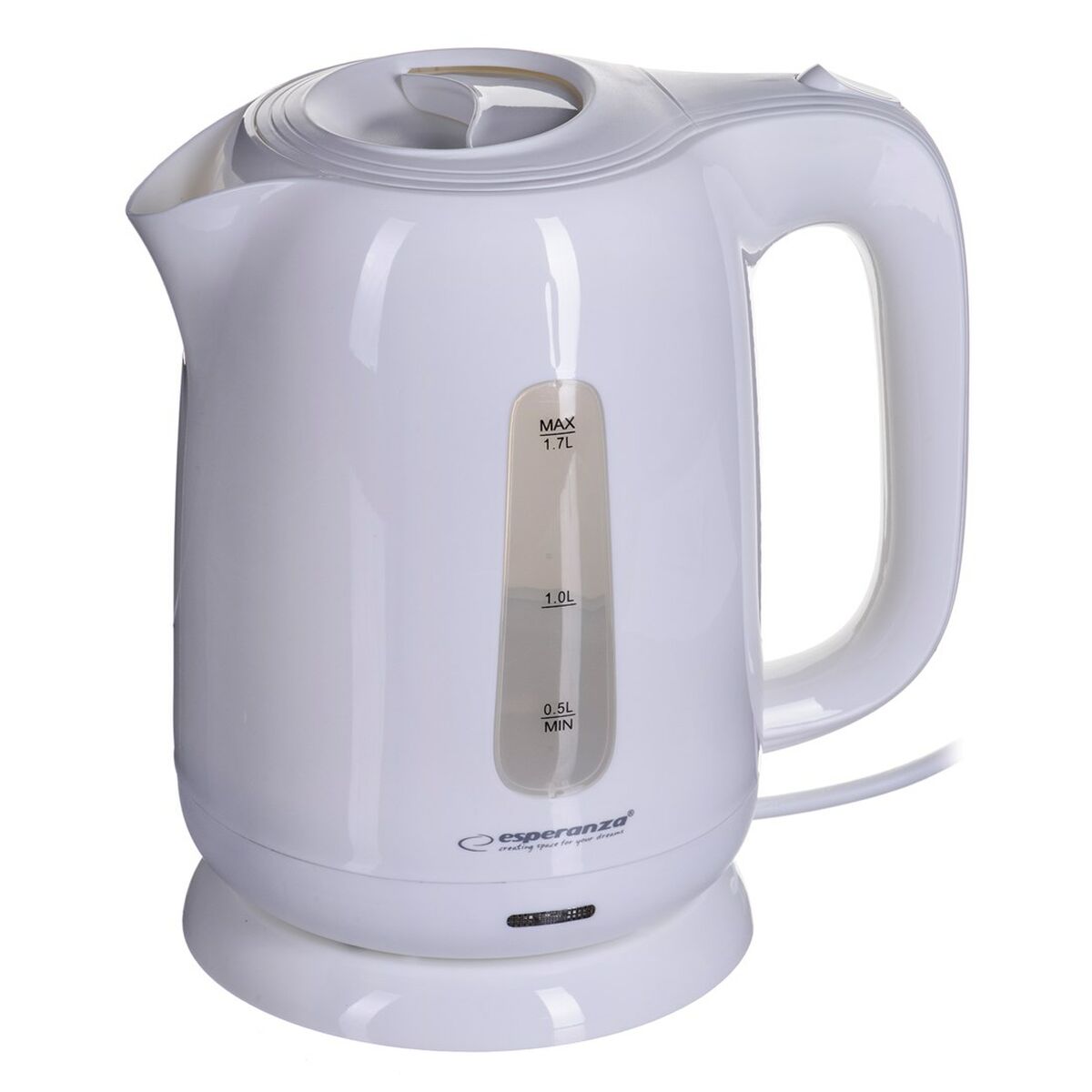 Чайник Esperanza Белый 2200 W 1,7 L-3