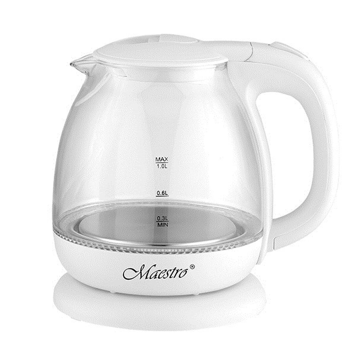 Чайник Feel Maestro MR-055 Белый Cтекло 1100 W 1 L-5